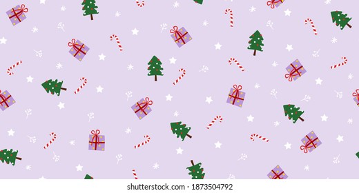 merry christmas vector gifts happy new year