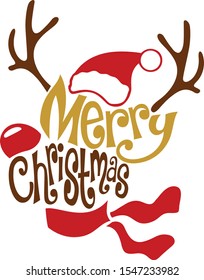 Merry Christmas vector graphics designs