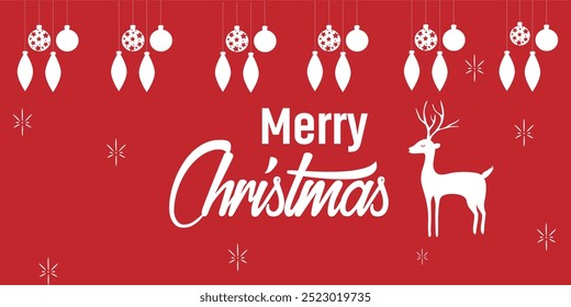 Merry Christmas vector  hand lettering. merry christmas  calligraphy.