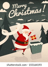 Merry Christmas. Vector illustration.