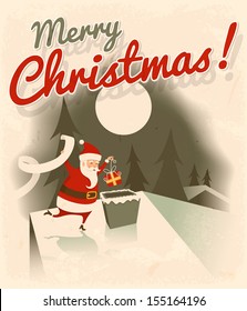 Merry Christmas. Vector illustration.