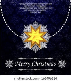 Merry Christmas. Vector illustration. 