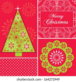 merry christmas vector illustration