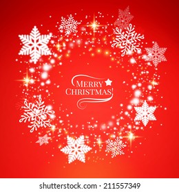 Merry Christmas, Vector illustration