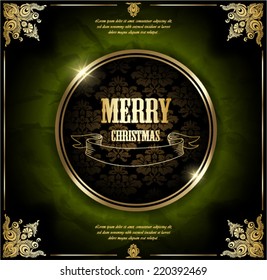Merry Christmas. Vector illustration.