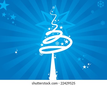 merry christmas, vector illustration