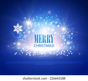 Merry Christmas. Vector illustration