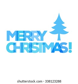 Merry Christmas! Vector illustration.