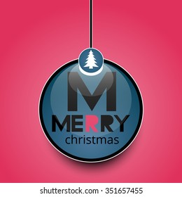Merry Christmas vector illustration