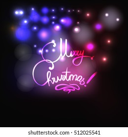 Merry Christmas vector illustration