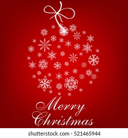 Merry Christmas. Vector illustration.