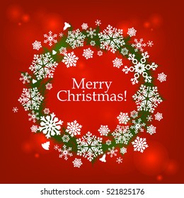 Merry Christmas. Vector illustration