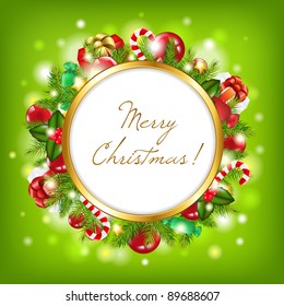 Merry Christmas, Vector Illustration