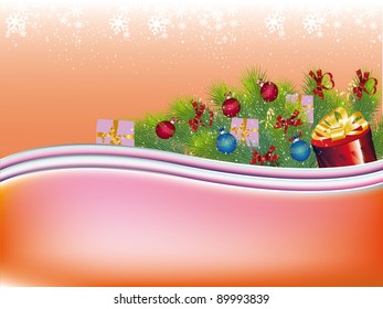 Merry Christmas vector illustration