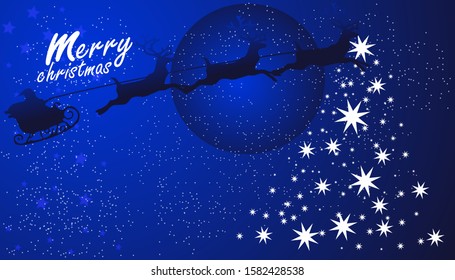 Merry christmas vector illustration design