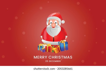 Merry Christmas , Vector illustration design.