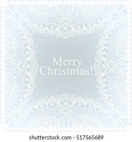 Merry Christmas vector illustration. Element for greeting cards, posters.
