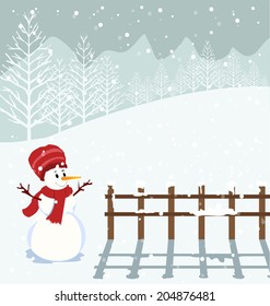 Merry Christmas Vector illustration Happy new year message, Happy holidays wish.