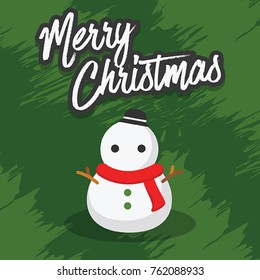 Merry Christmas, Vector Illustration, Xmas, Icon, Santa, Snowman, Snow, Belle, Snowball, Snowglobe, Cookie