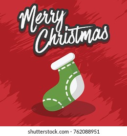 Merry Christmas, Vector Illustration, Xmas, Icon, Santa, Snowman, Snow, Belle, Snowball, Snowglobe, Cookie, Christmas Tree Snow, Sock