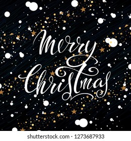 Merry Christmas. Vector image.