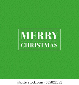 Merry Christmas vector lettering