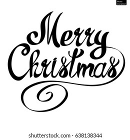Fröhlicher Weihnachtsvordrucktext. Weihnachtsgeschenkkarte, Banner, Poster.