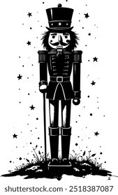 Merry Christmas vector Christmas Silhouette 