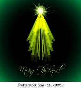 "Merry Christmas!" vector template