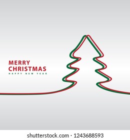 MERRY CHRISTMAS VECTOR TEMPLATE 