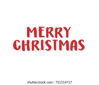 Merry Christmas Vector Text Background, Christmas Greeting Card, Holiday Card, Festive Christmas Text Illustration Background for, post cards, greeting cards, scrapbooks, web, business, marketing