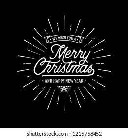 Texto vectorial navideño Caligrafía plantilla de tarjeta de diseño. Tipografía creativa para el afiche del regalo de Navidad. Banner estilo fuente caligrafía.