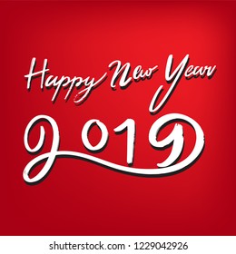 Merry Christmas vector text Calligraphic Lettering design,Holiday's Background , EPS10 vector
