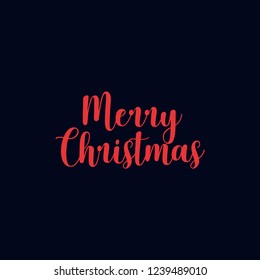 Merry Christmas vector text Calligraphic Lettering design card template. Creative typography for Holiday Greeting Gift Poster. Calligraphy Font style Banner.