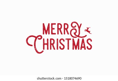 Merry Christmas vector text calligraphic Lettering design. Creative typography for holiday greeting gift poster. merry christmas hand lettering vector. Calligraphy font style banner.