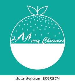 Merry Christmas vector text Calligraphic Lettering design card template.Calligraphy Font style Banner.