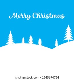 Merry Christmas vector text Calligraphic Lettering design card template. Creative typography for Holiday Greeting Gift Poster. Calligraphy Font style Banner.