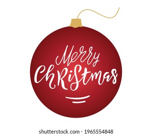Fröhlicher Weihnachtsvordruck, kalligraphische Schrift, Design-Card-Vorlage. Kreative Typografie für Holiday Gruß Geschenkposter. Kalligrafisches Schriftstil-Banner.