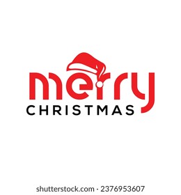 Merry Christmas vector text Calligraphic Lettering design. Creative typography for Holiday Greeting Gift Poster. Calligraphy Font style Banner. Vector holiday illustration element. Merry Christmas Des