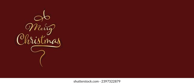 Diseño de letras caligráficas de texto vectorial navideño. Tipografía creativa para el afiche del saludo de vacaciones. alegre vector de letras de la mano de Navidad. Banner de estilo de letra caligrafía.