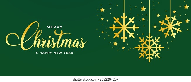 Merry Christmas vector text Calligraphic Lettering Vector illustration Merry Christmas and Happy New Year Background Christmas Tree Branches decoration. 