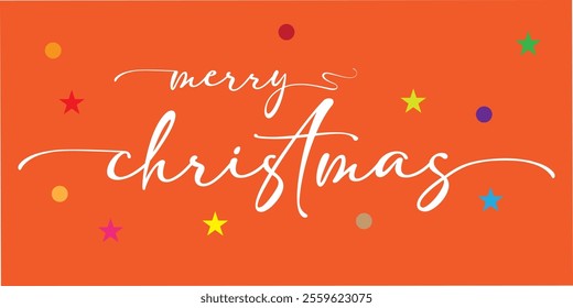 Merry Christmas vector text Calligraphic Lettering Vector illustration Merry Christmas and Happy New Year Background Christmas Tree Branches decoration. abstract background banner poster design. 