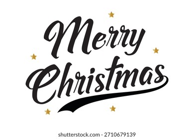 Texto de Vector de Navidades alegres Plantilla de tarjeta de diseño de letras caligráficas. Tipografía creativa para el cartel de regalo de saludo de Festiva. Tipografía Navidades alegres simple ilustración de fondo de Plantilla.