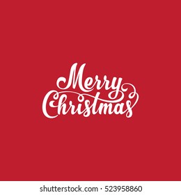 Merry Christmas Vector Text Calligraphic Lettering Design Card Template
Creative Typography For Holiday Greeting Gift Poster. Calligraphy Font Style Banner