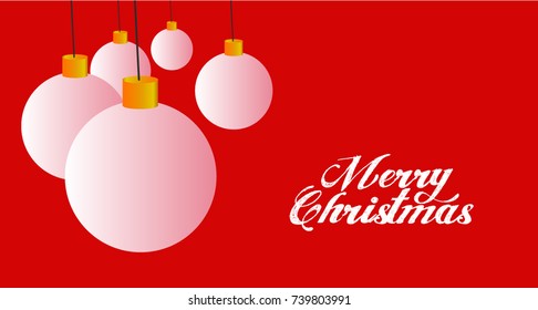 Merry Christmas vector text Calligraphic Lettering design card template. Creative typography for Holiday Greeting Gift Poster.