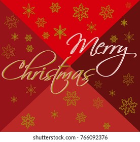 Merry Christmas vector text Calligraphic Lettering design card template Creative typography for Holiday Greeting Gift Poster. Calligraphy Font style.
