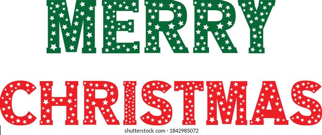 Merry Christmas Vector Text Display Lettering plantilla de tarjeta de diseño. Tipografía creativa para el afiche del regalo de bienvenida de Navidad. Mostrar cartel de estilo de letra.