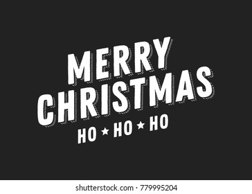 Merry Christmas Vector Text, Santa Claus Background, Christmas Background, Holiday Card, Printable Christmas Card, Christmas Text Vector Illustration Background