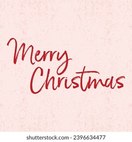 Merry Christmas vector text vintage card design. Creative typography for Holiday Greeting Gift Poster.