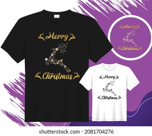 Merry Christmas  Vector T-shirt Design